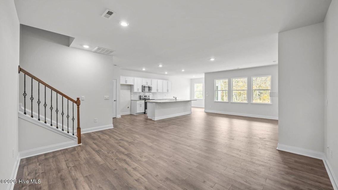 Open-concept living room
