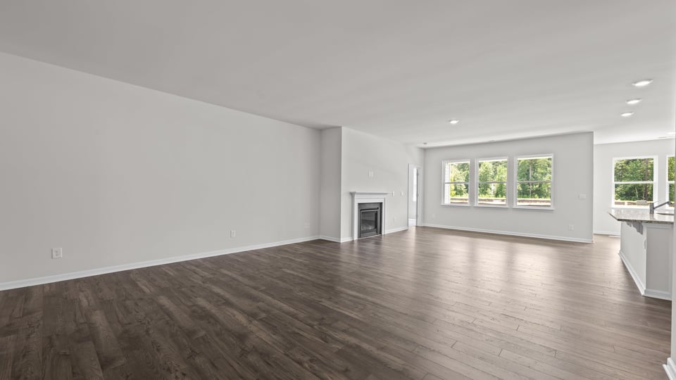 open concept living space