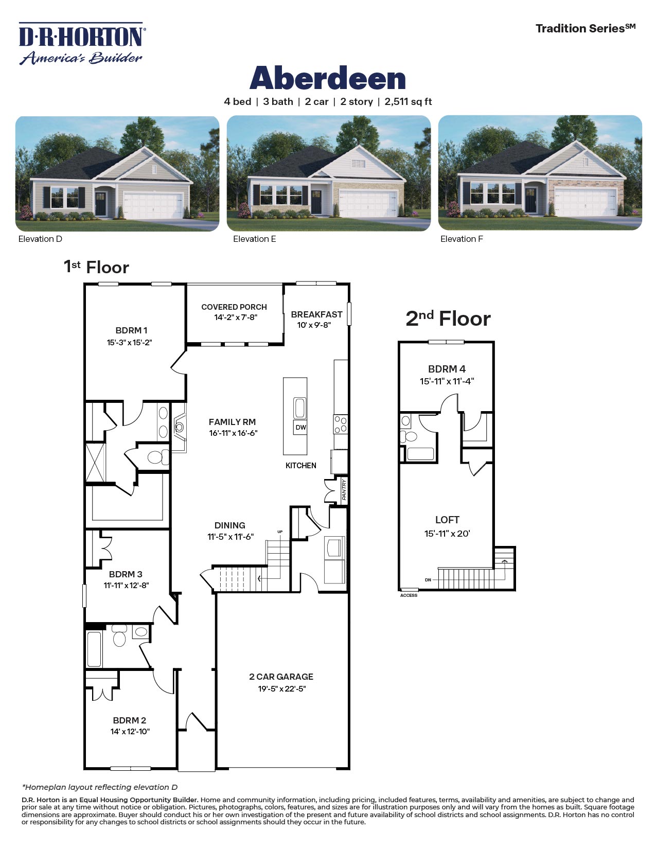 Aberdeen Floorplan
