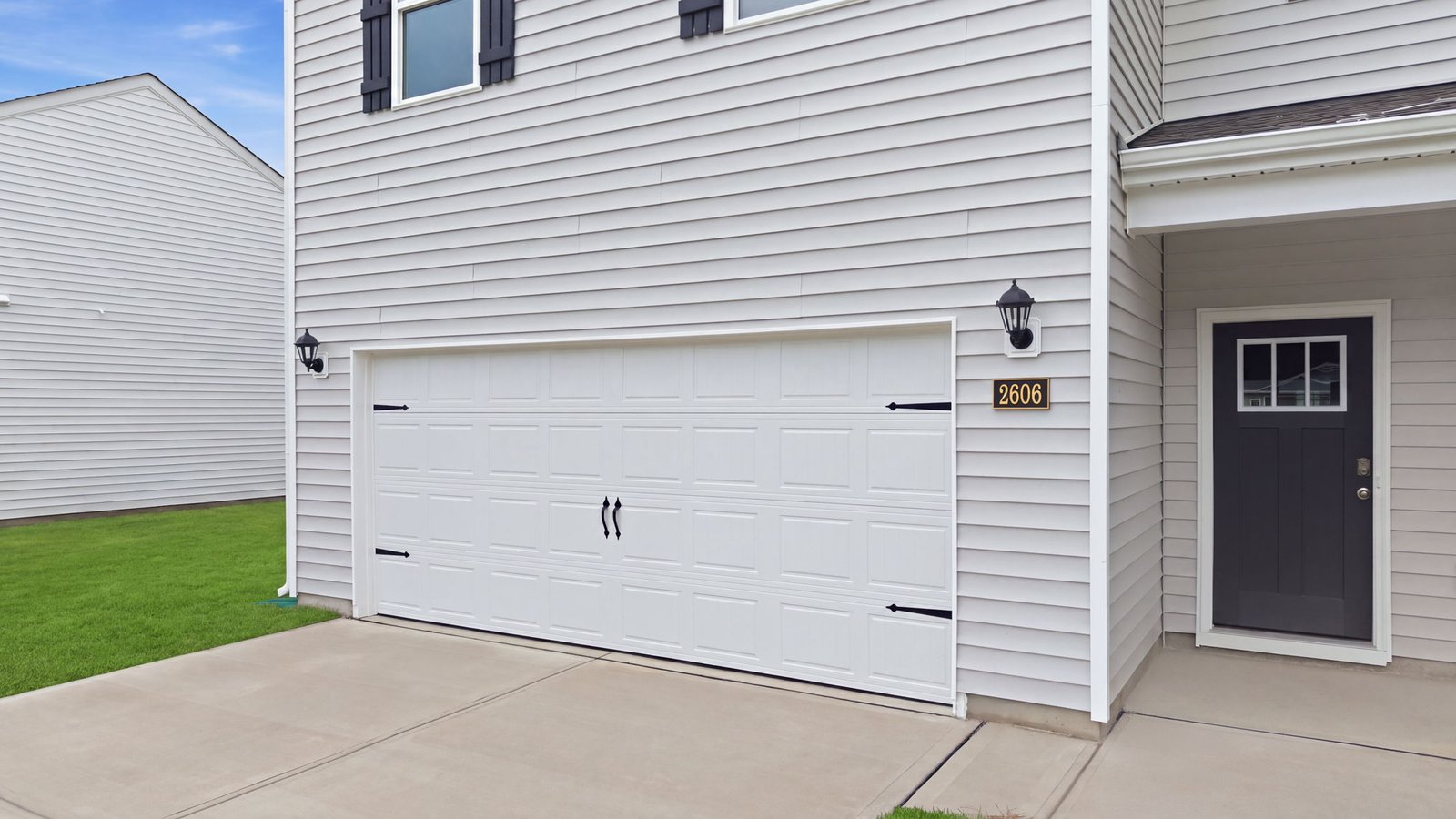 two car garage