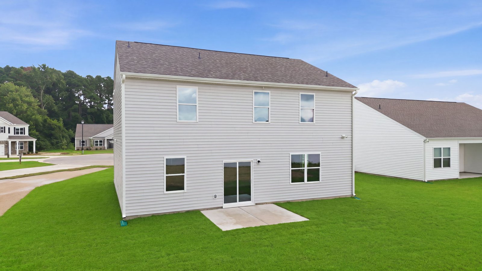 rear view of home