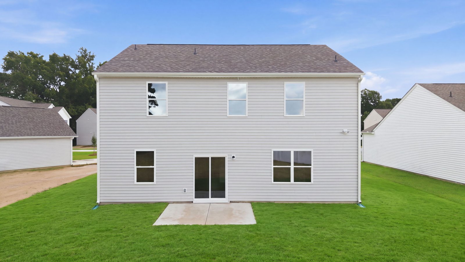 rear view of home
