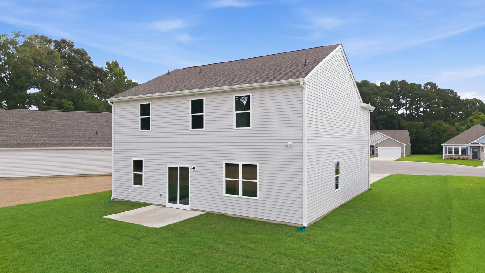 rear view of home