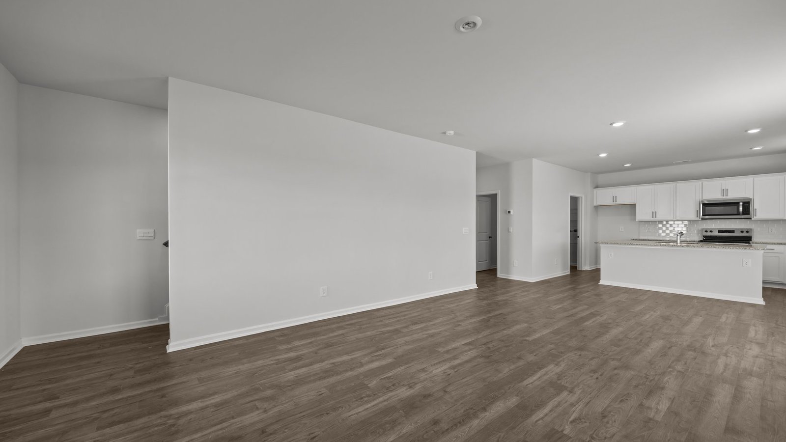 Open-concept living room