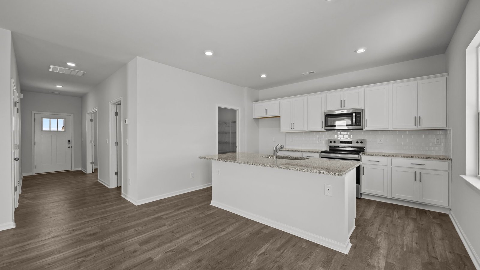 open concept living area