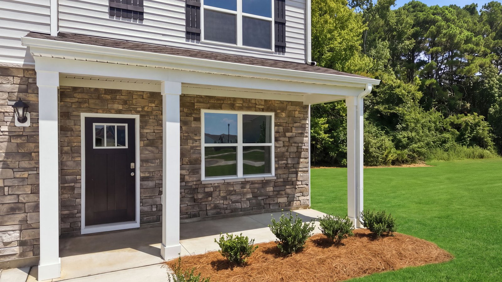 covered front porch