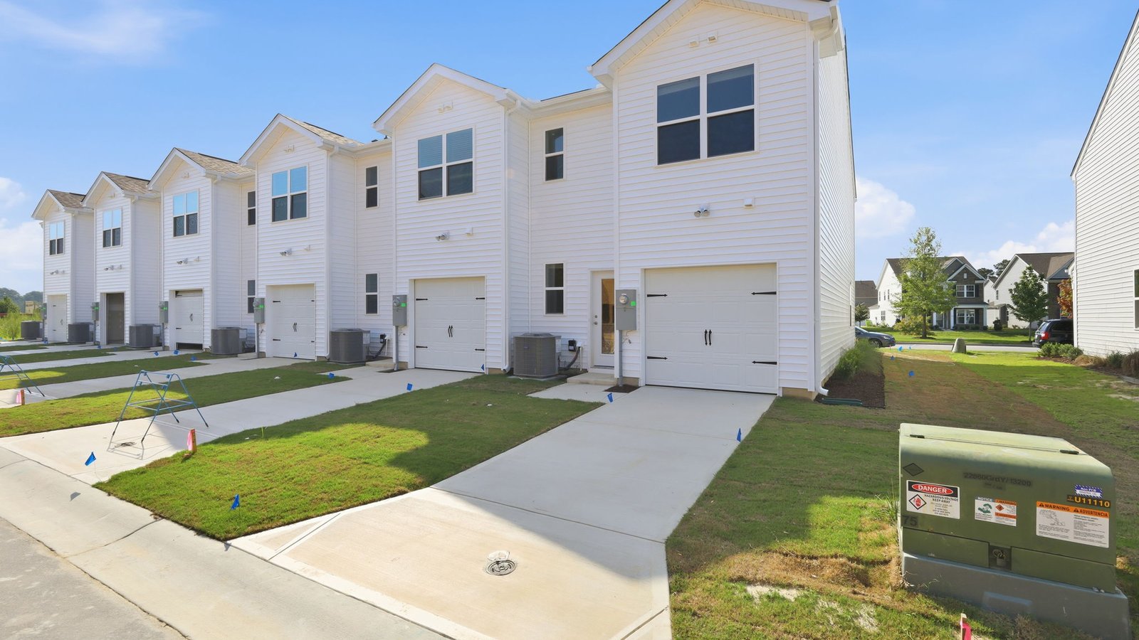 rear view of the home