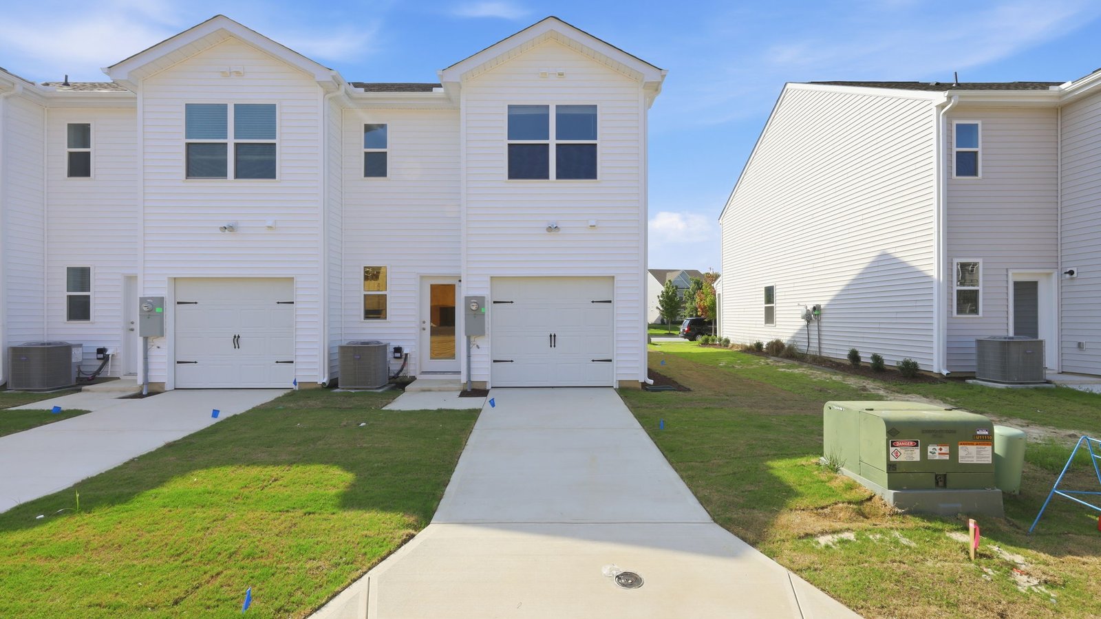 rear view of the home