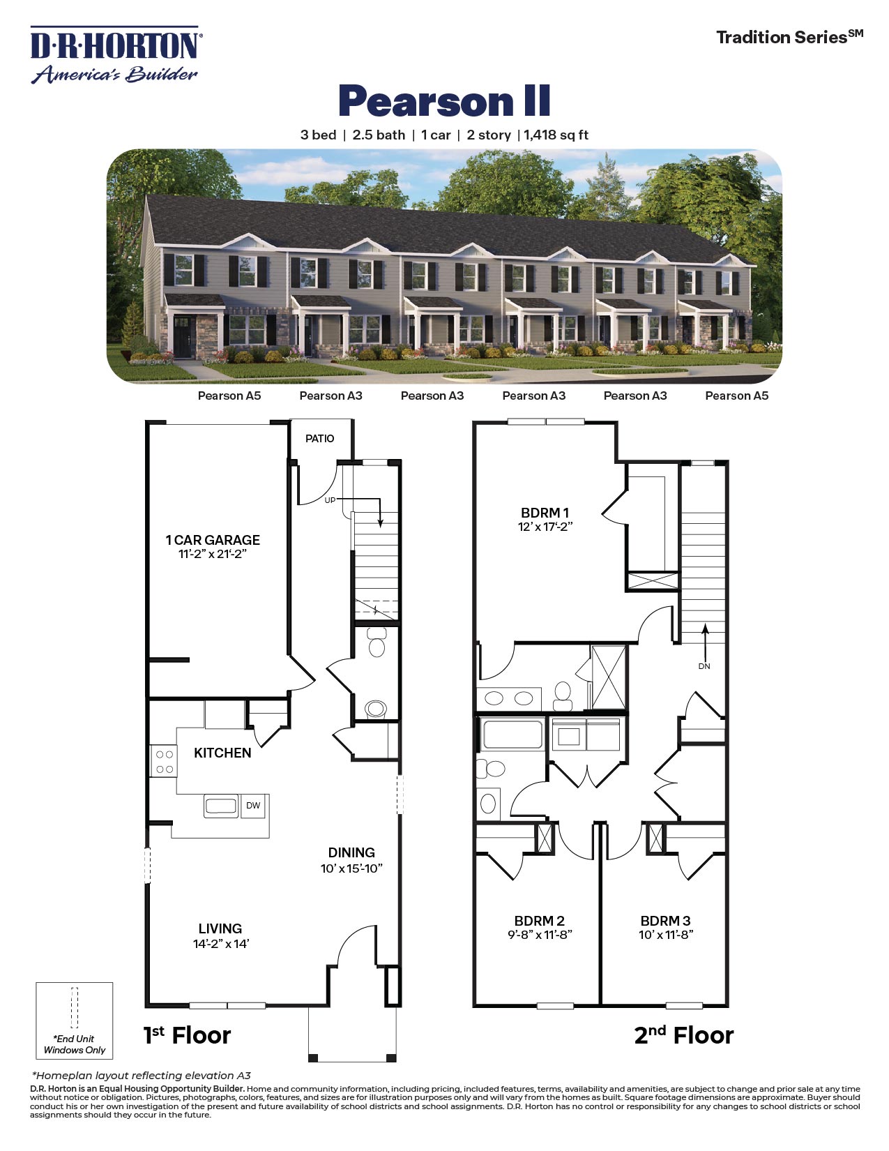 Pearson II Floorplan