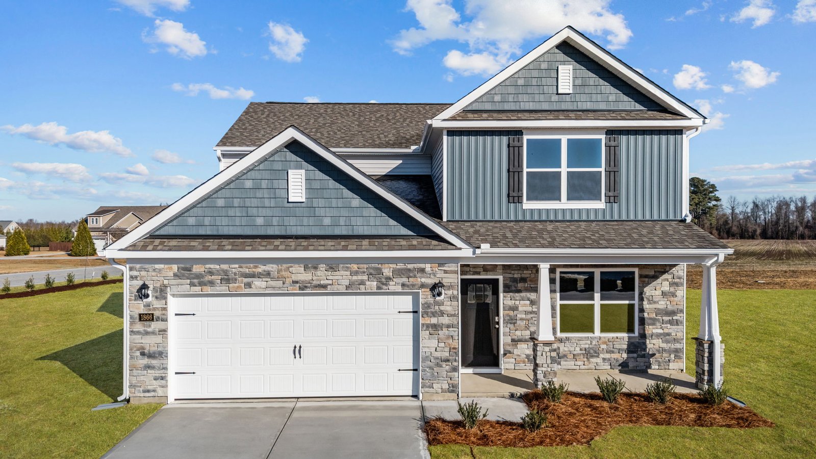 Salem Exterior *This home is not located in Beaver Dam Crossing and is purely representational