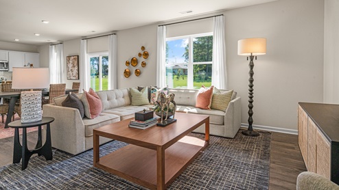 Galen Family Room with furniture