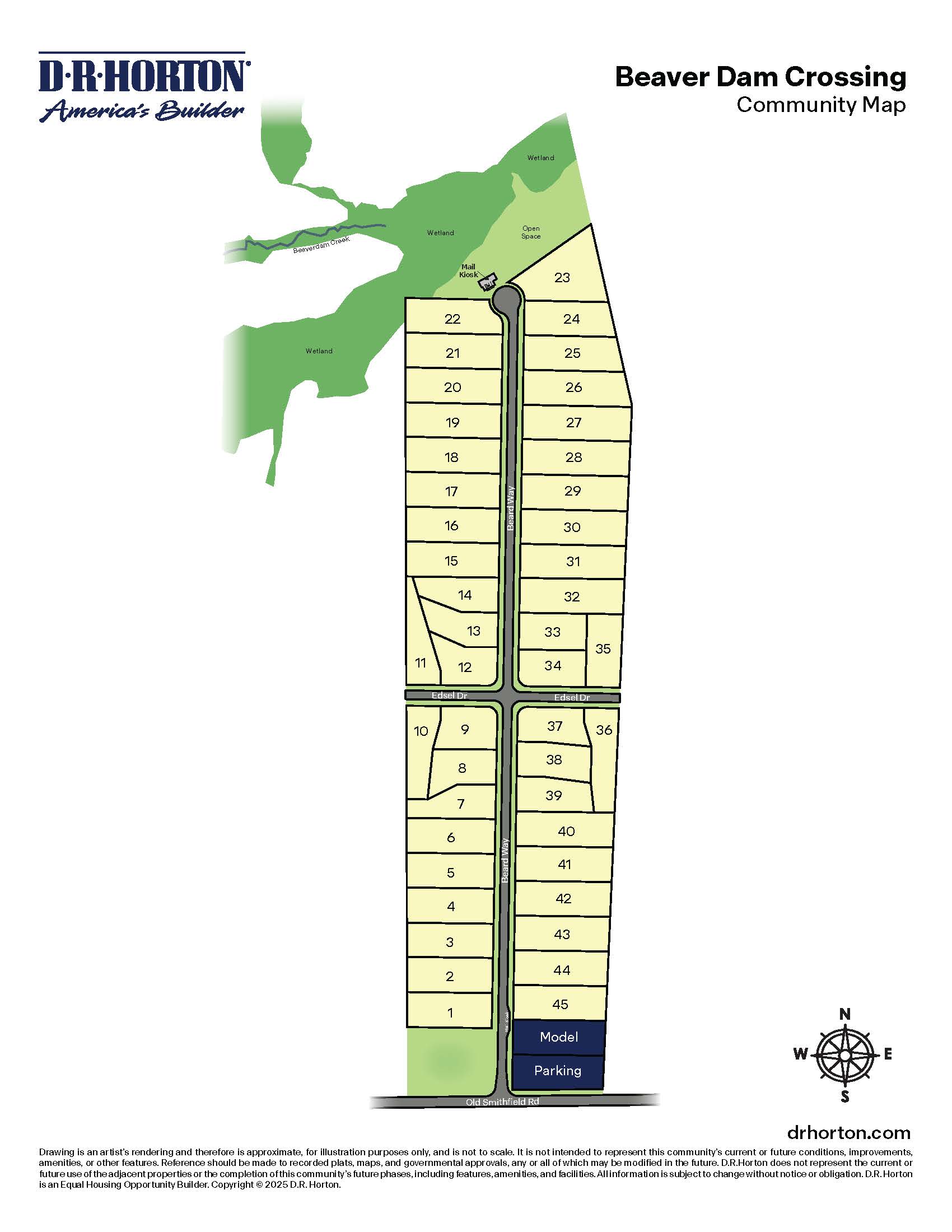 Static Lot Map