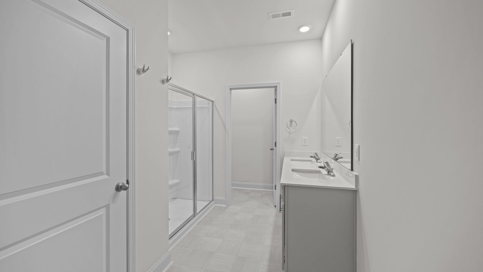 bathroom with white