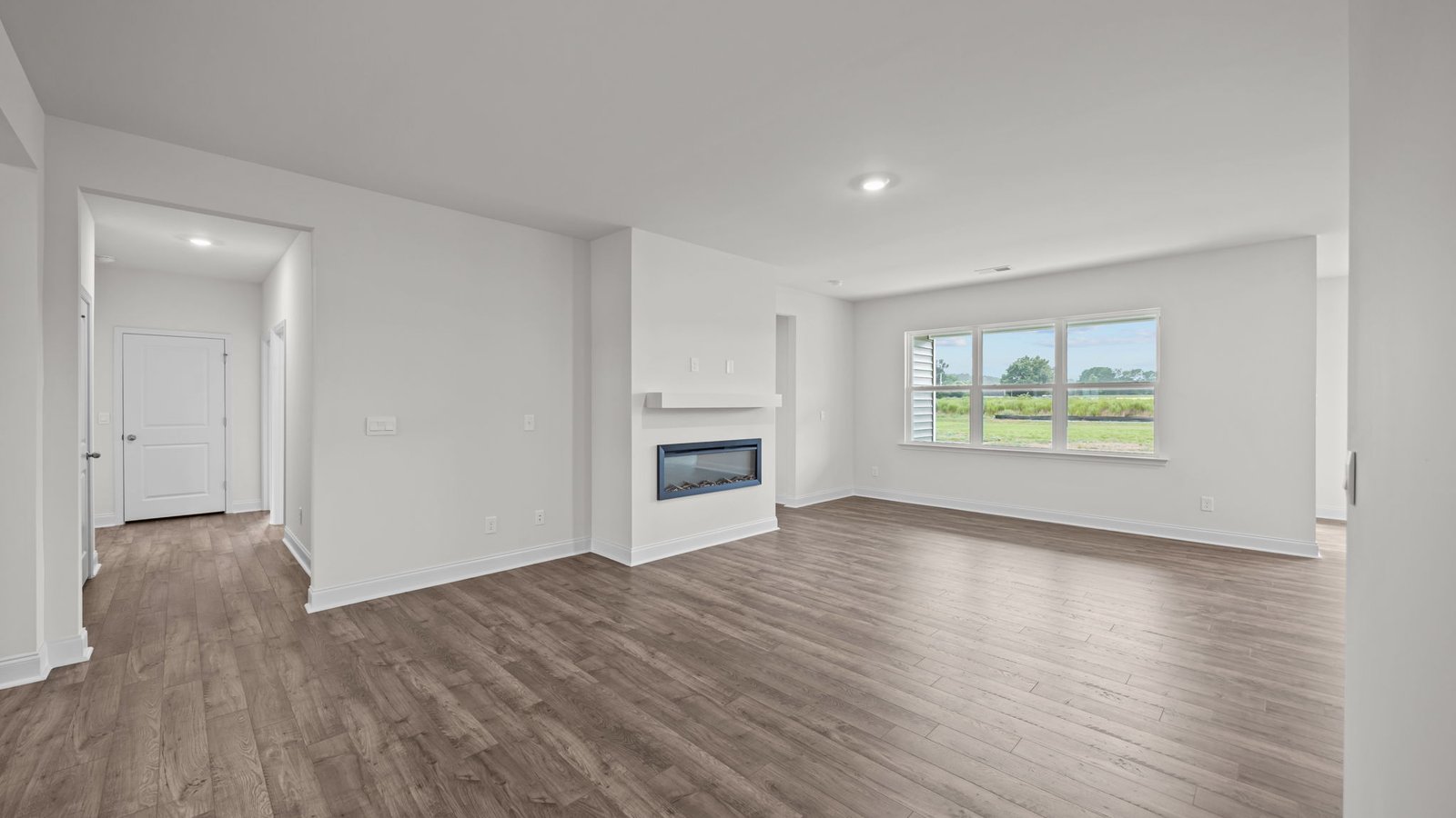 Open concept living area