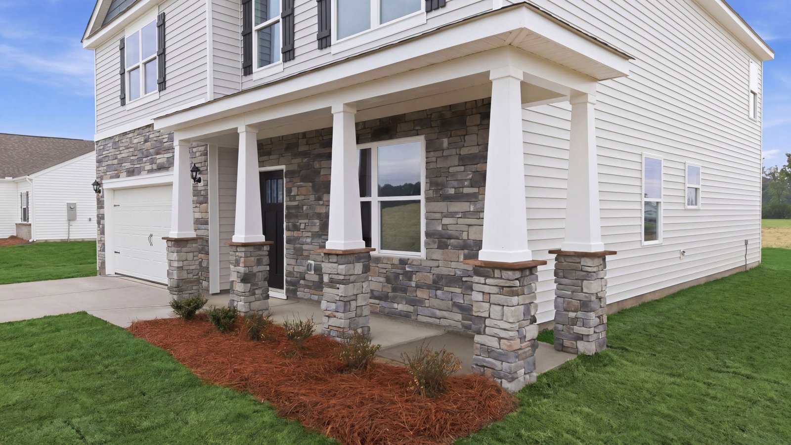 covered front porch