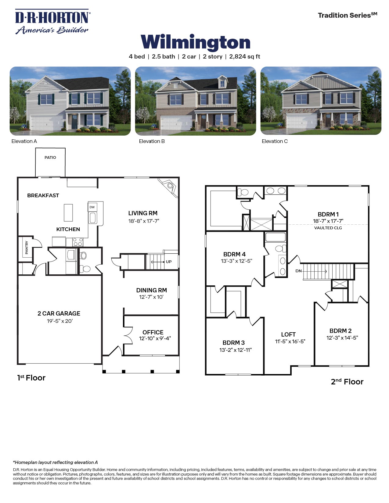 Wilmington floorplan