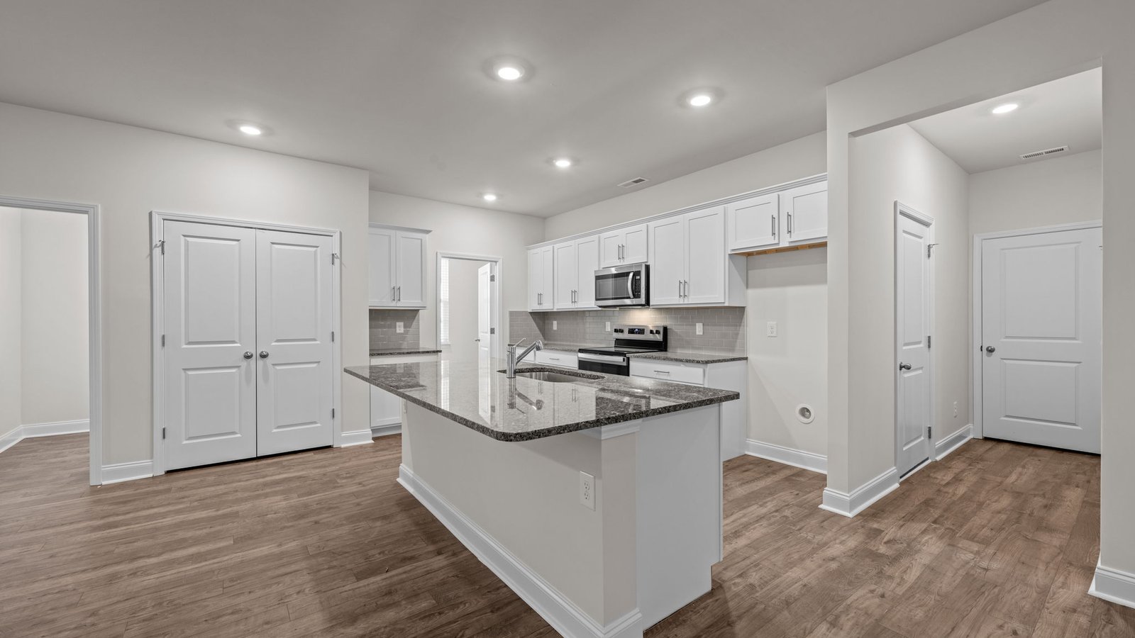 kitchen with island