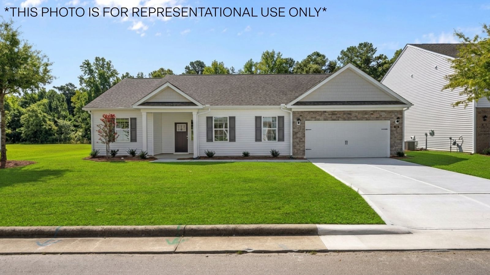 * Photos are not of actual home or interior features and are representative of floor plan only. *