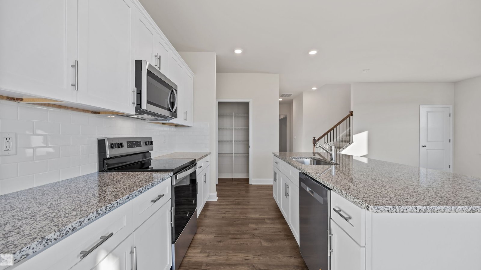 kitchen with pantry