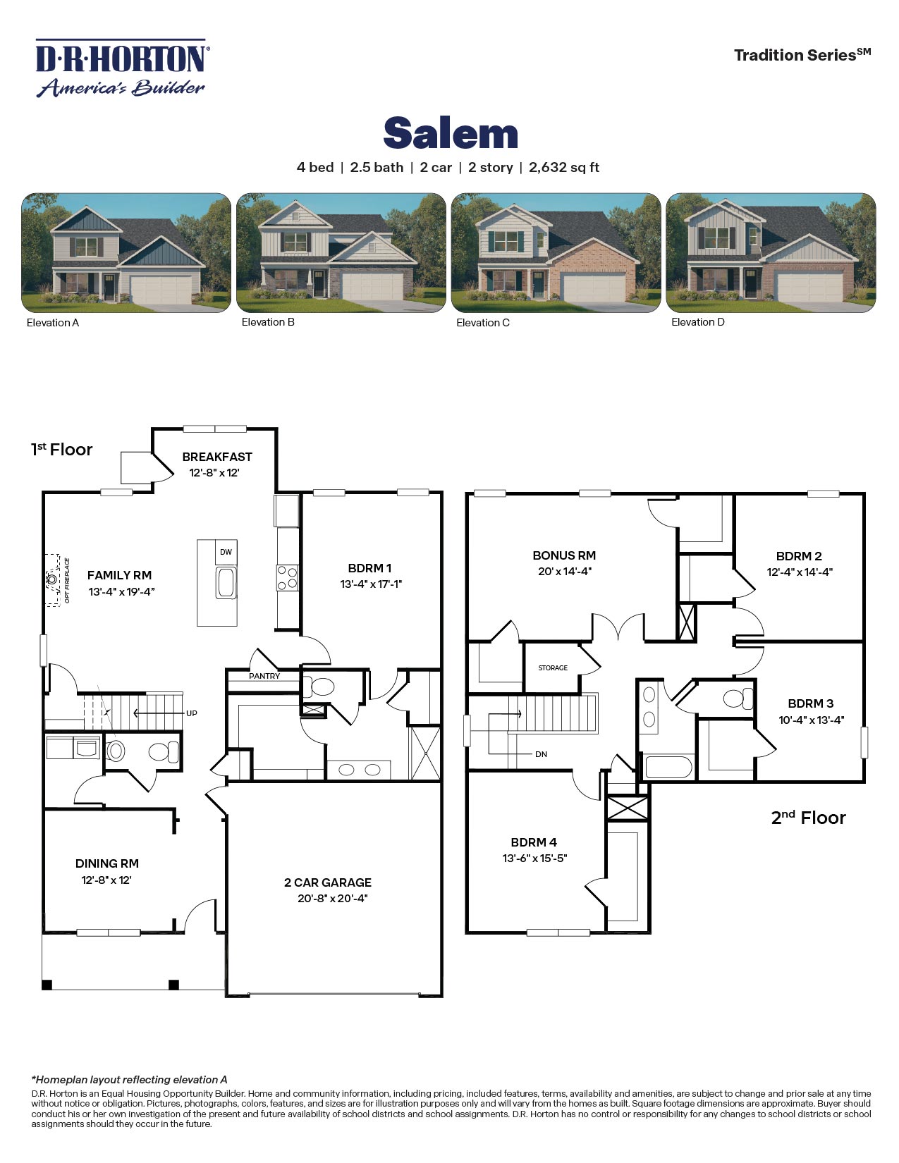 Salem Floorplan