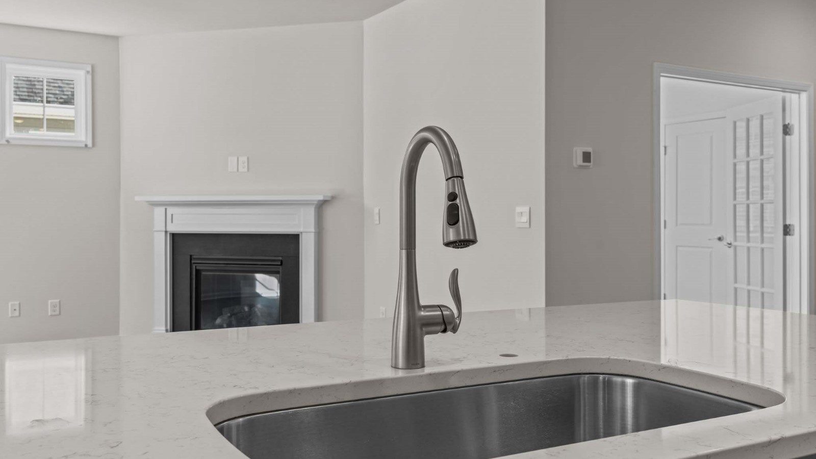 kitchen area with stainless steel appliances