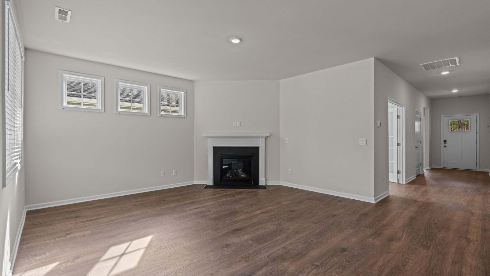 open concept living area
