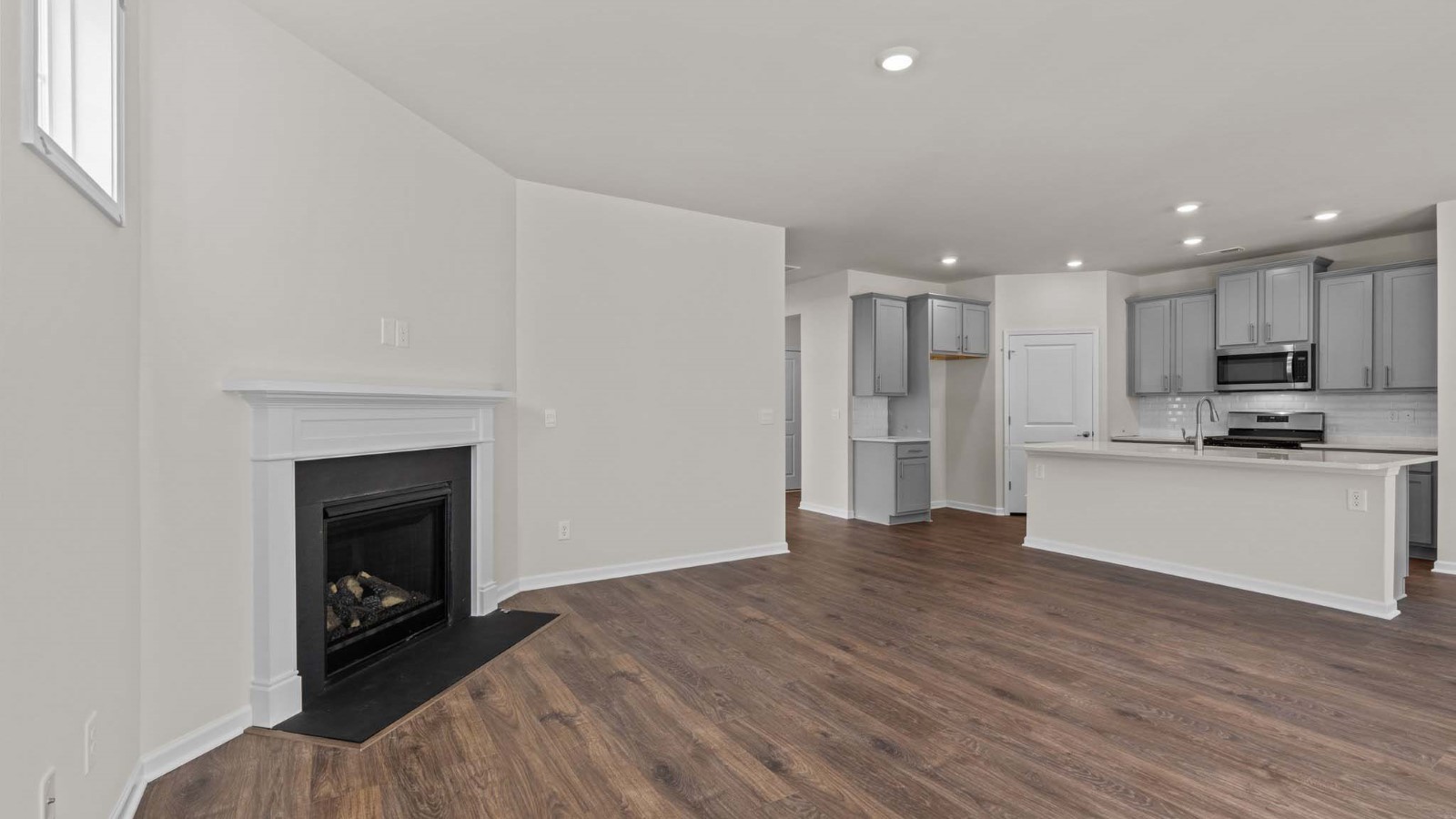 open concept living area
