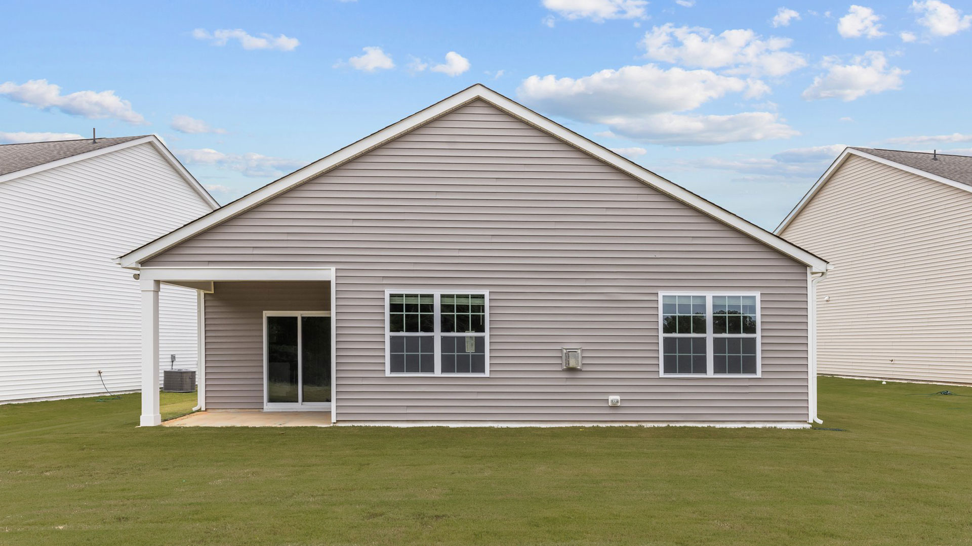 representational rear exterior