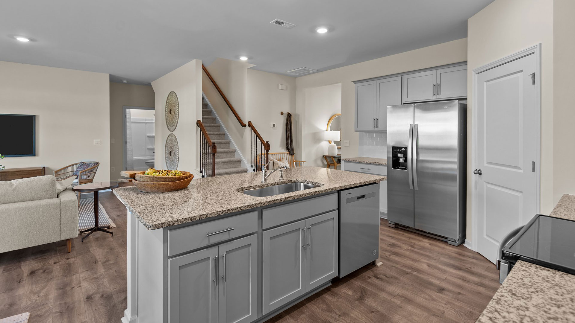 kitchen with stainless steel appliances