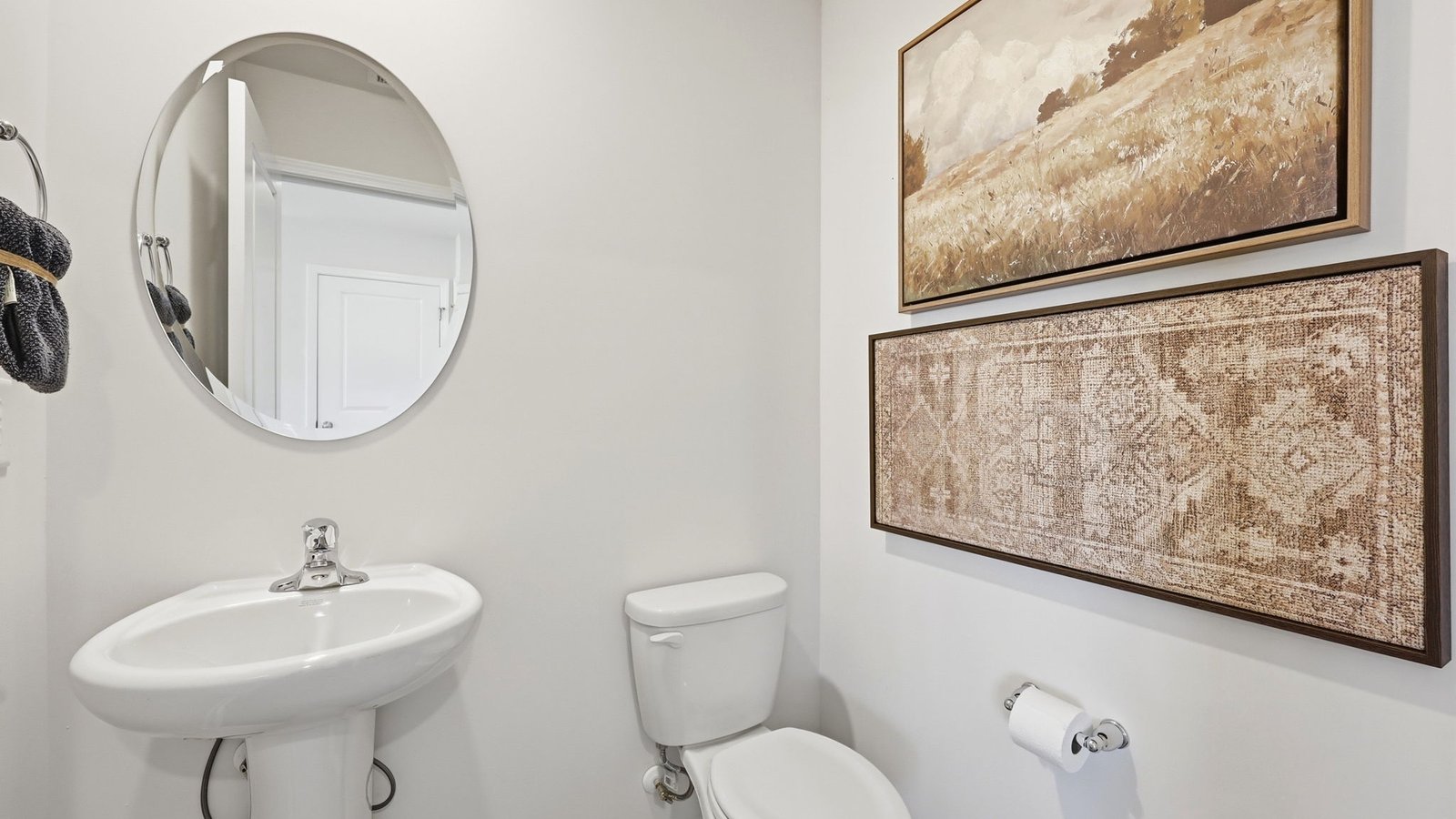 half bath downstairs