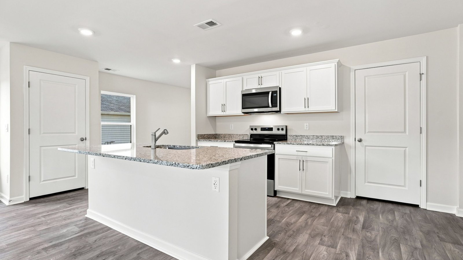 open concept living space