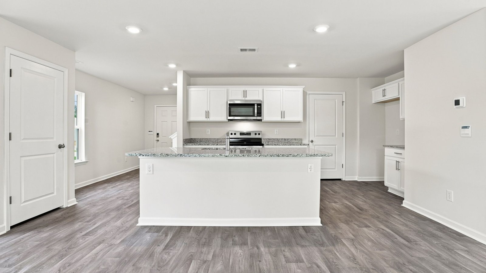 open concept living space