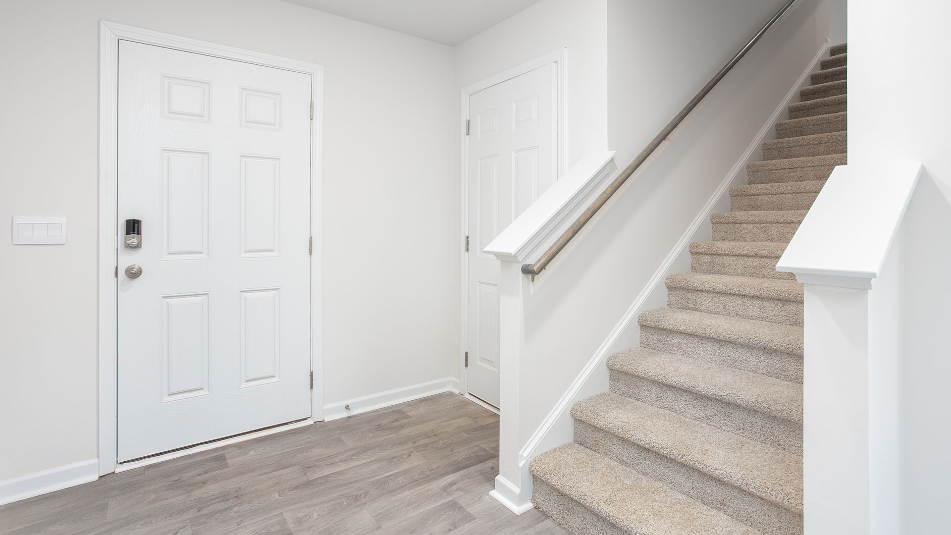 entry and stairs and view