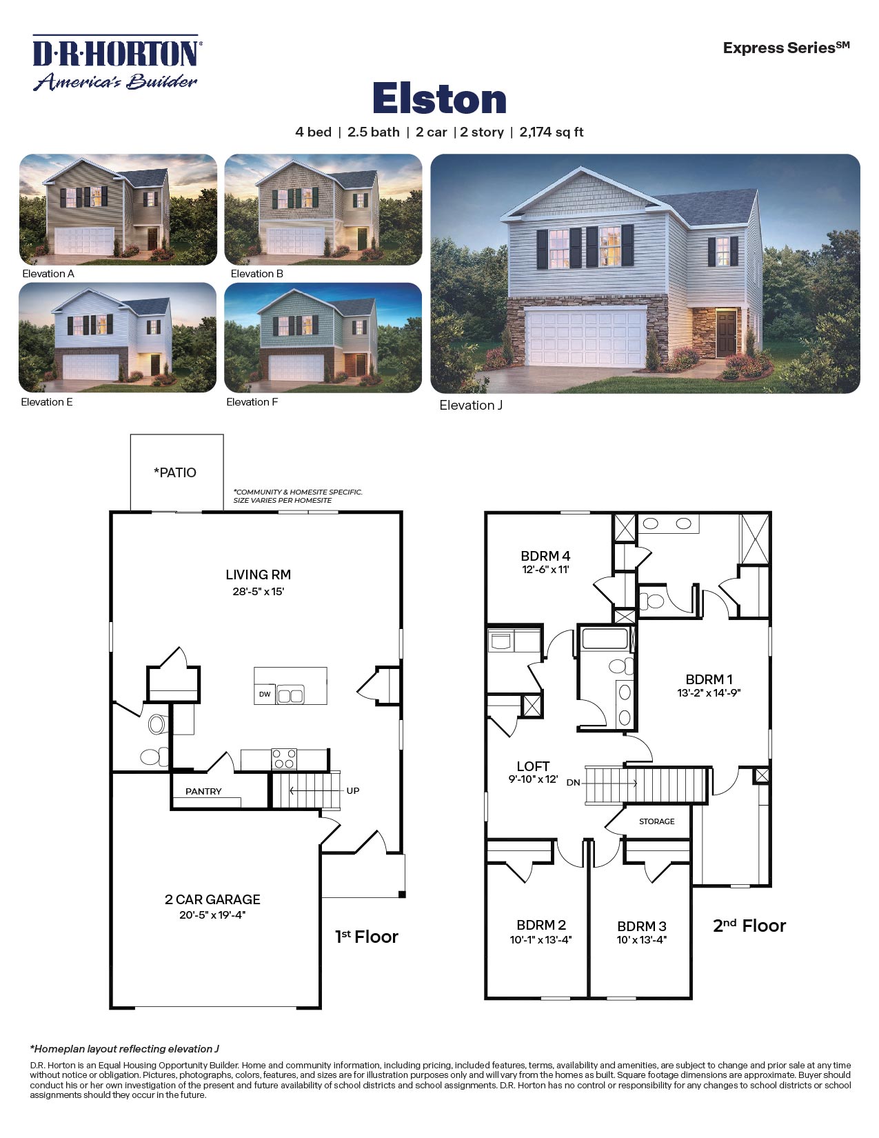 Elston Floorplan