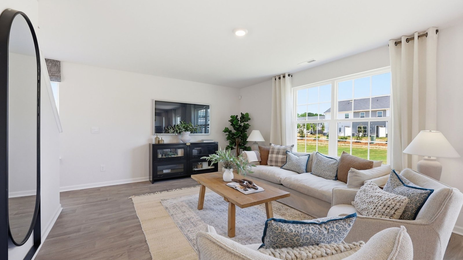 living area open concept