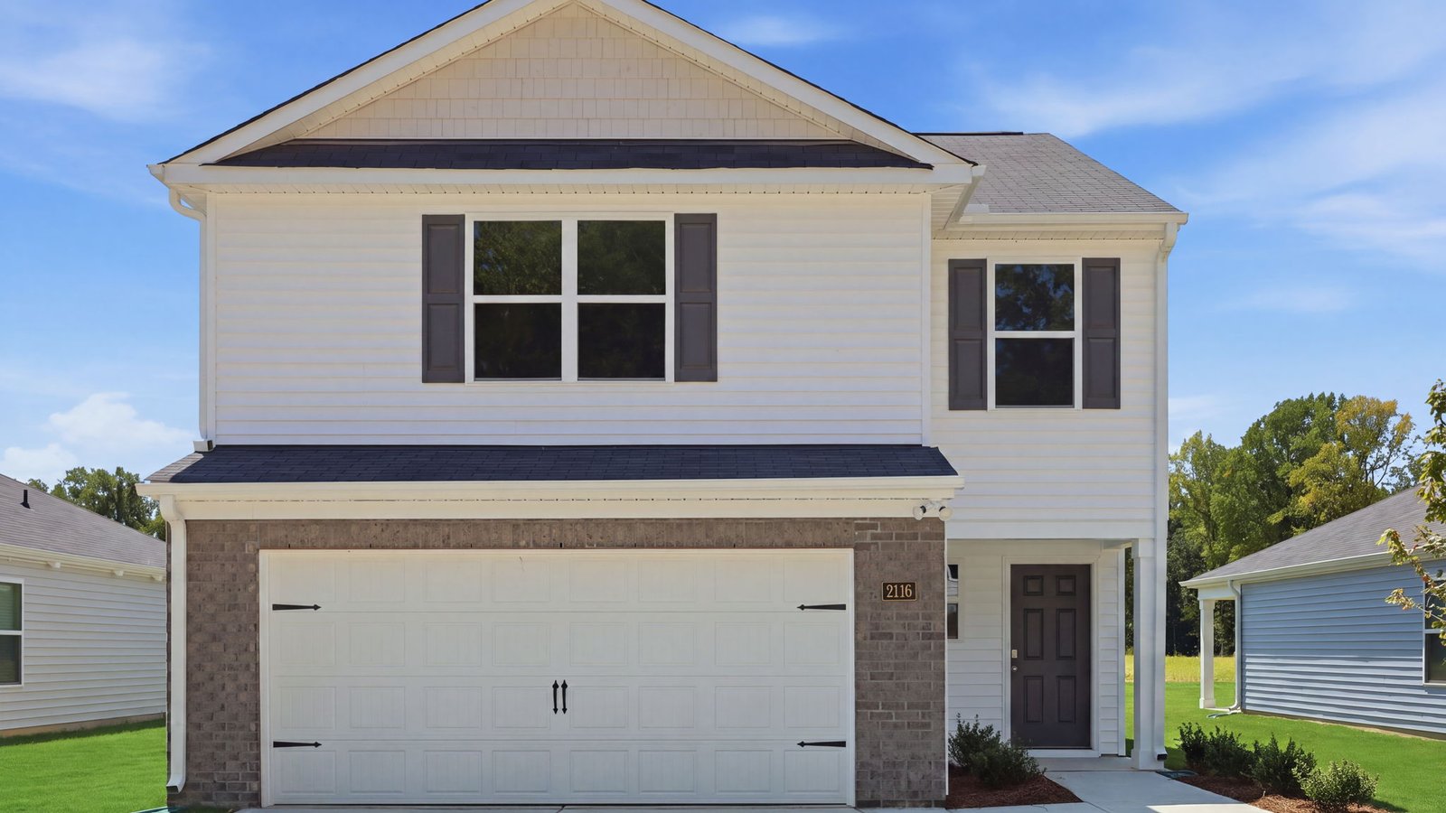 front of the exterior of the home