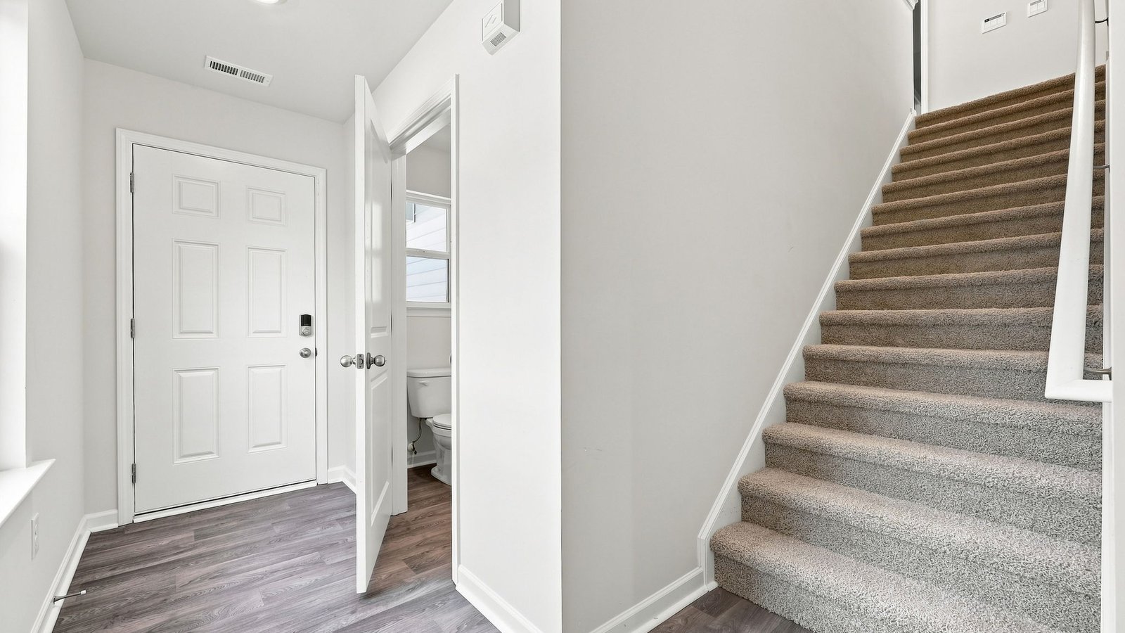 entryway and stairs