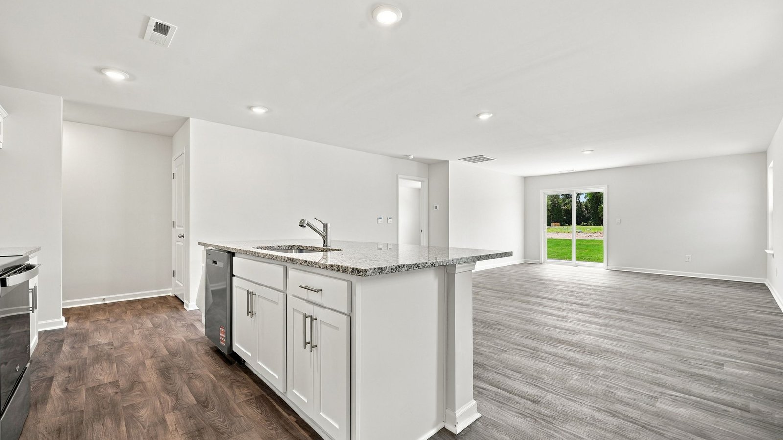 open concept living space