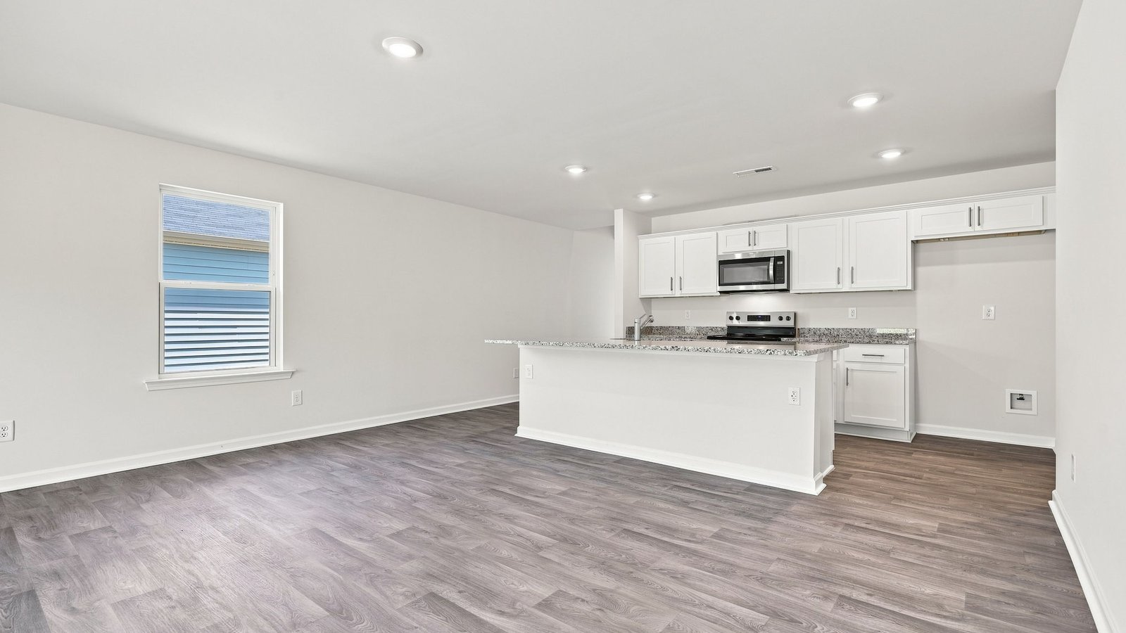 open concept living space