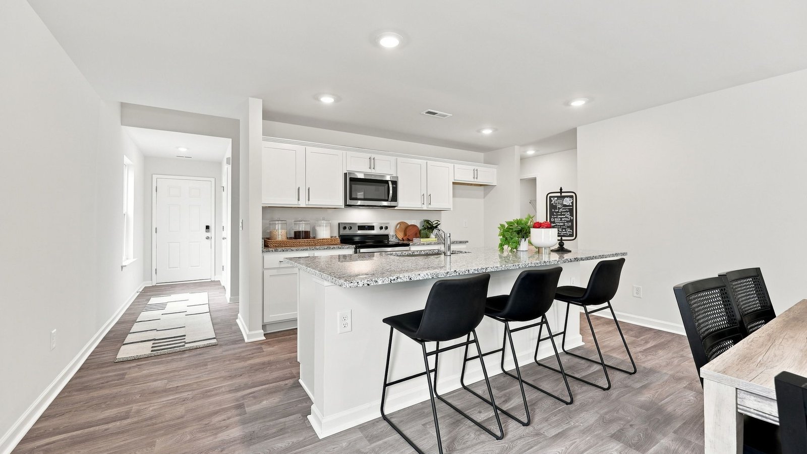 open concept kitchen