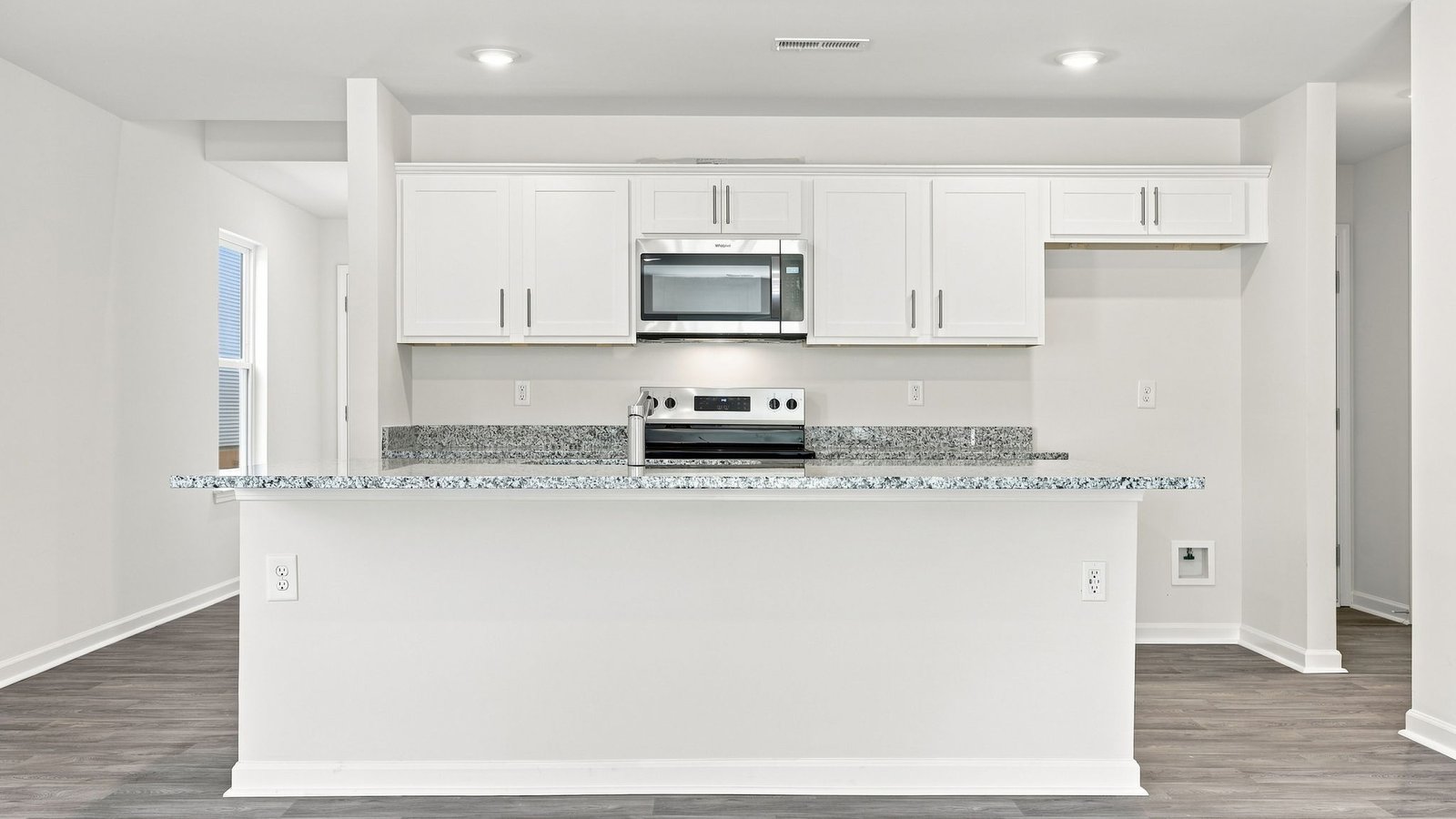 kitchen area with stainless steel appliances