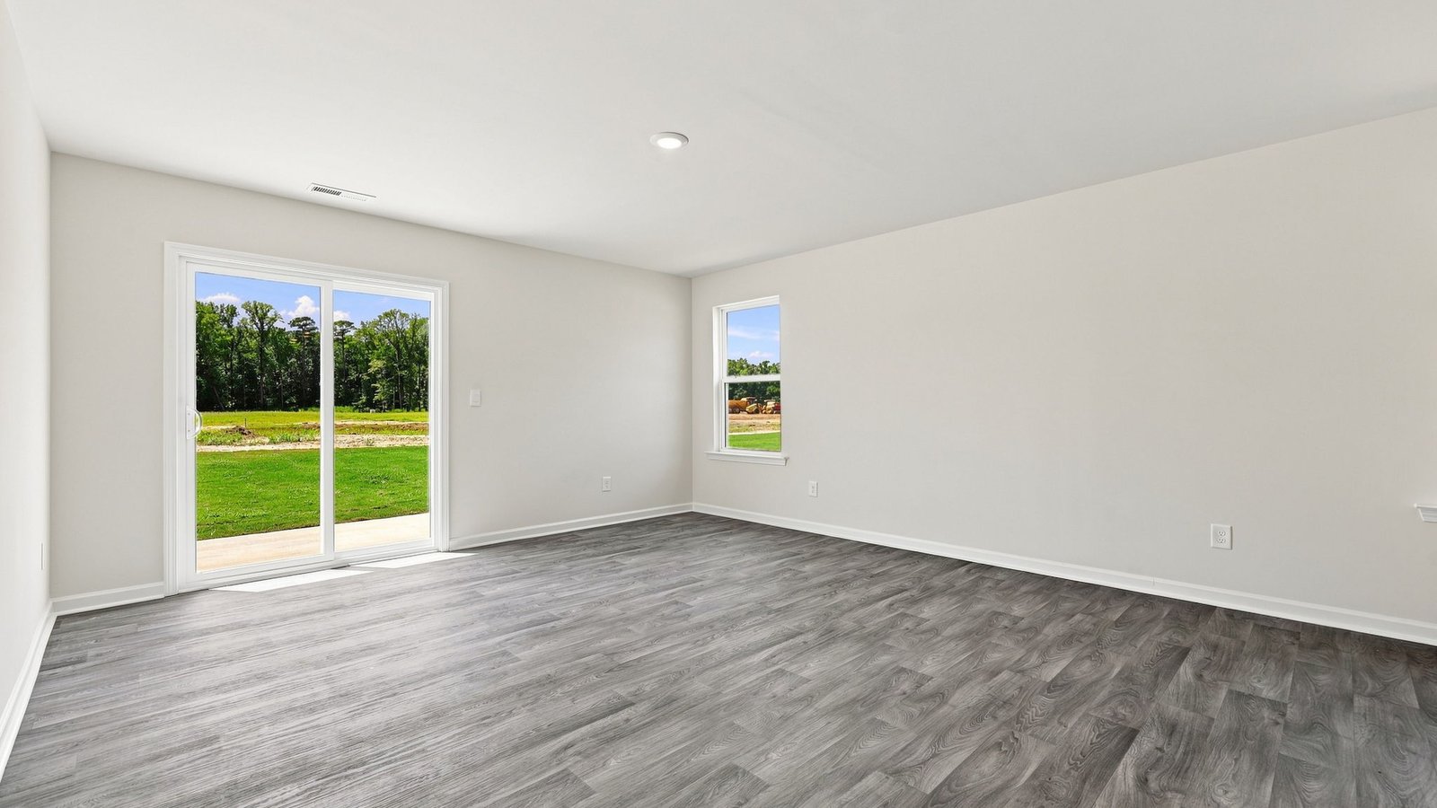 open concept living space