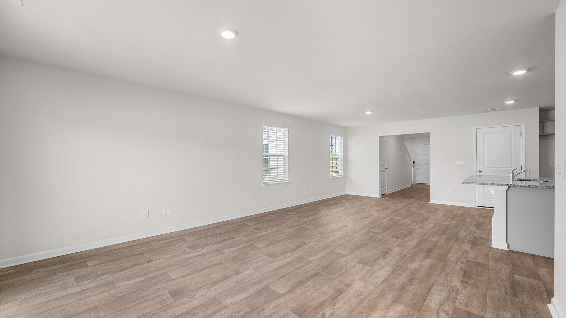 open concept living space