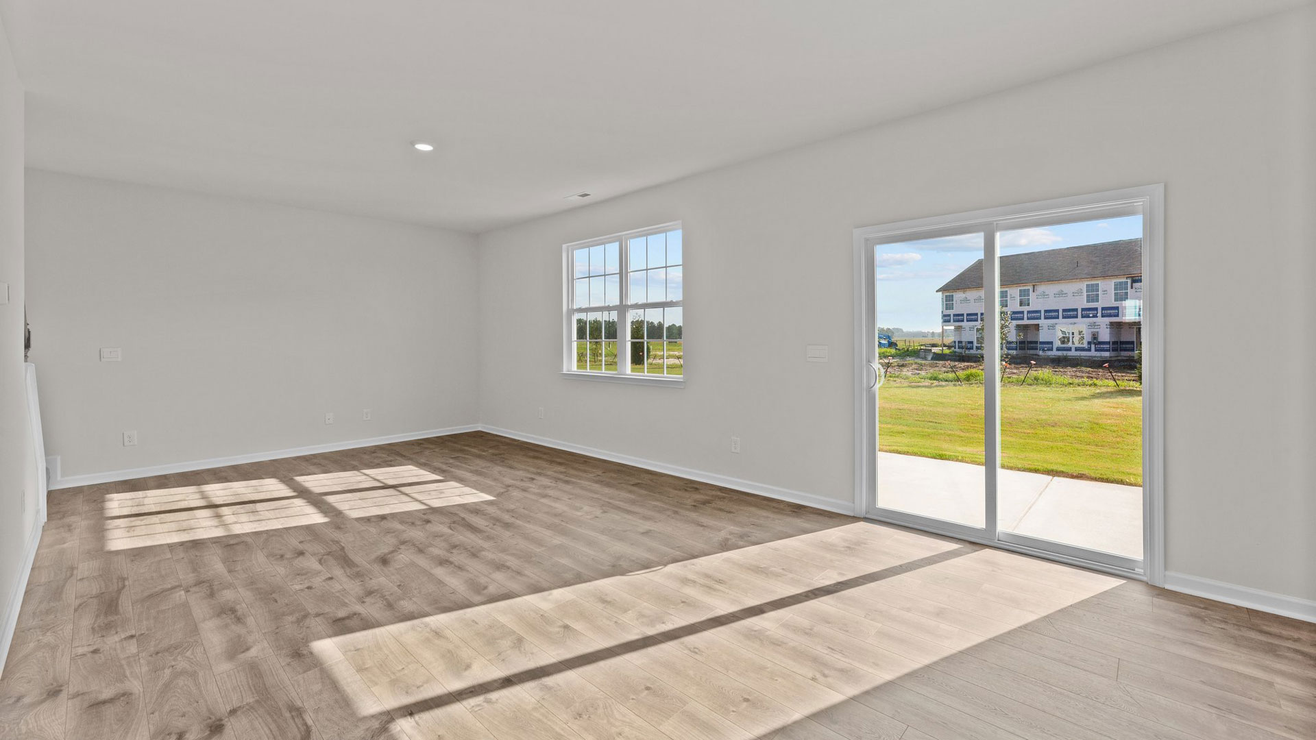 living and dining area