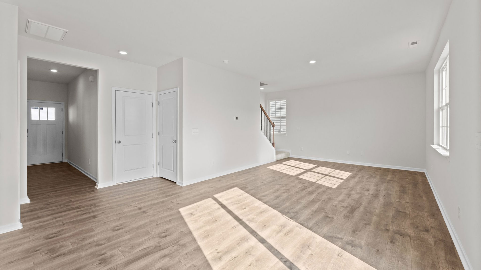 living and dining space