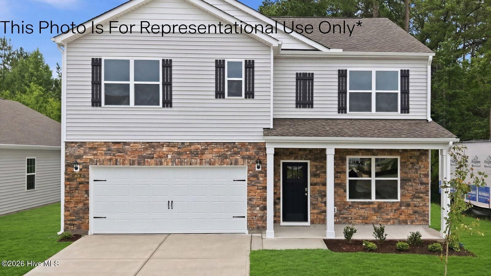 * Photos are not of actual home or interior features and are representative of floor plan only. *