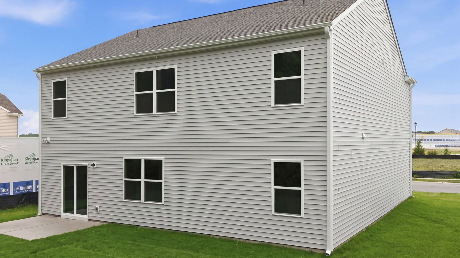 rear view of home