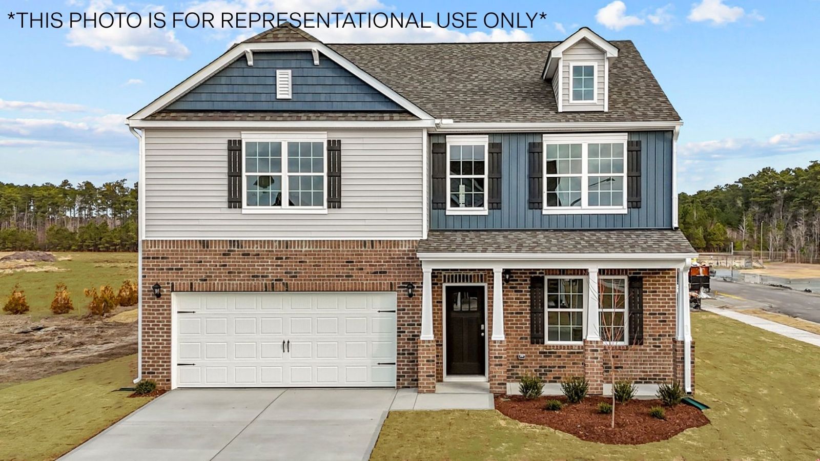 * Photos are not of actual home or interior features and are representative of floor plan only. *