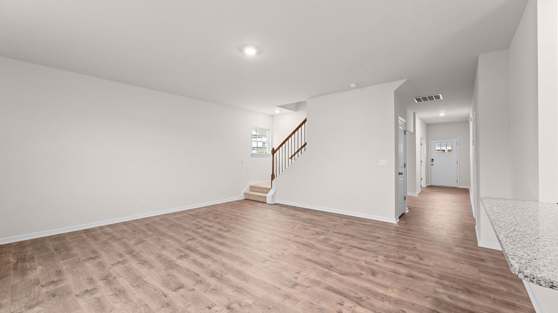open concept living space
