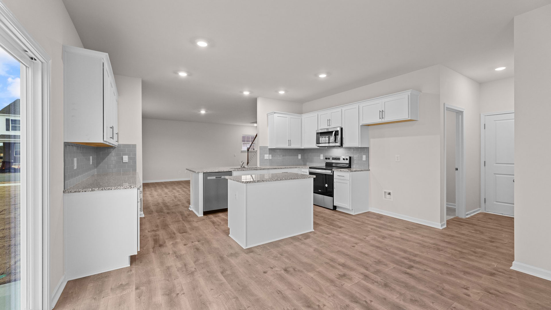 open concept living space